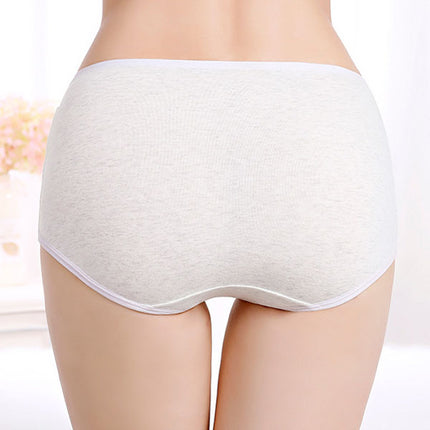 Stylish Two-Tone Women\'s Cotton Blend Hipster Underwear with Elastic Waist Soft and Stretchable Fabric for a Perfect Fit!