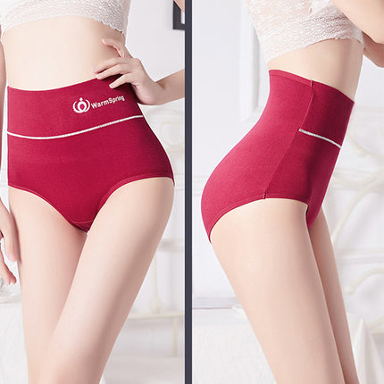 Comfortable Wine Red Cotton Blend Women\'s Hipster Underwear Soft Fabric Elastic Waist Perfect Innerwear for Girls