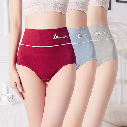 Comfortable Wine Red Cotton Blend Women\'s Hipster Underwear Soft Fabric Elastic Waist Perfect Innerwear for Girls