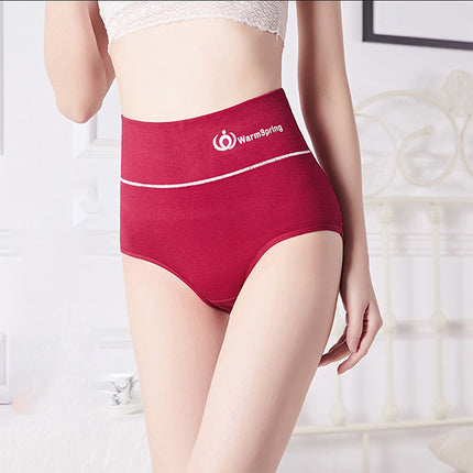 Comfortable Wine Red Cotton Blend Women\'s Hipster Underwear Soft Fabric Elastic Waist Perfect Innerwear for Girls