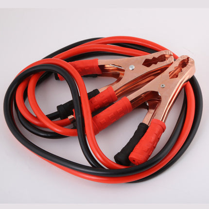 High-Quality 1000 AMP Car Battery Charging Jumper Booster Cables Heavy Duty 2.2 Meters Long Red Plastic Conversion Cable