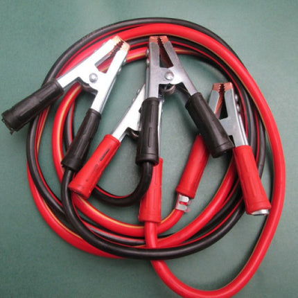 High-Quality 1000 AMP Car Battery Charging Jumper Booster Cables Heavy Duty 2.2 Meters Long Red Plastic Conversion Cable