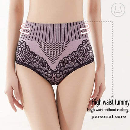 Stylish Lace Hipsters Soft Comfortable Seamless Women\'s Underwear for a Slim Casual Fit High Elastic Waist Black Nylon