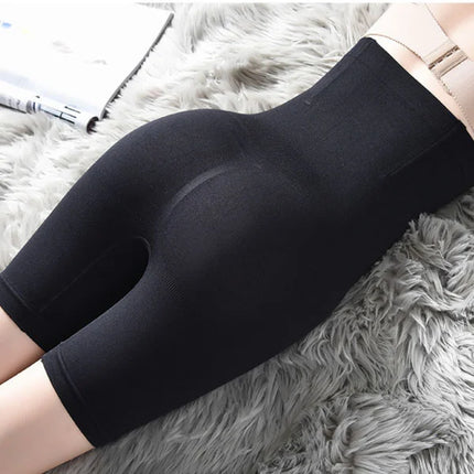 Sculpt your curves with our High Waist Black Body Shaper Flattering Tummy Control Slimming Fit Waist Trainer Underwear for Women!