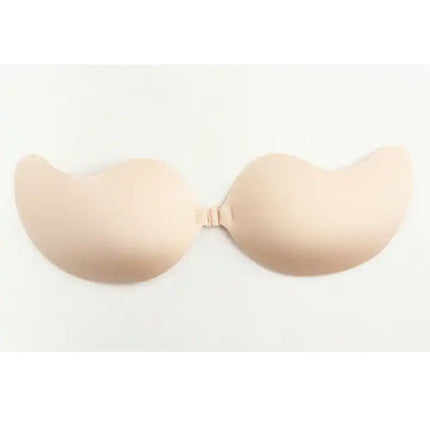 Girls Wear Reusable Silicone Bra Self-adhesive Strapless Sticky Bra Backless Invisible Push-up Bras For Women