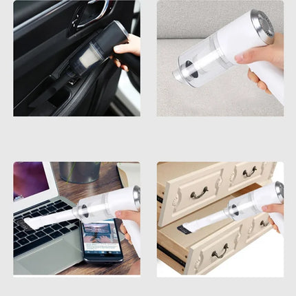 Ultimate Car Cleaning Companion Portable 12V Car Plug Vacuum Cleaner Lightweight Strong Suction Easy &amp; Quick to Use Nozzle Included!