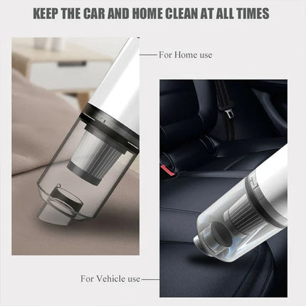 Ultimate Car Cleaning Companion Portable 12V Car Plug Vacuum Cleaner Lightweight Strong Suction Easy &amp; Quick to Use Nozzle Included!