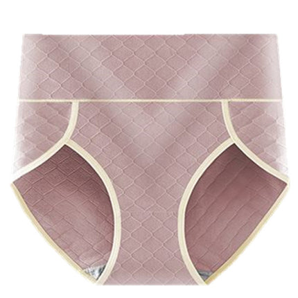 Soft Cotton Blended Elastic Waist Panties Set 4pcs Undergarments for Women Everyday Comfort for Stylish Ladies and Girls