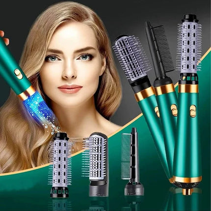 3-in-1 Hair Dryer &amp; Comb: Multifunctional Hot Air Styler, EU Plug