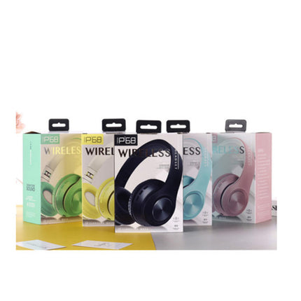 Bluetooth Headphones Wireless Bass Sound All Phone Models Rechargeable Earphone Stylish Headset