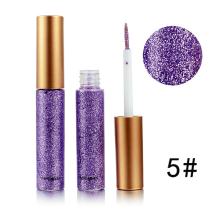 Colorful Sequins Pearlescent Liquid Eye Shadow -05- Purple