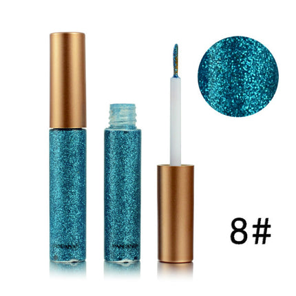 Colorful Sequins Pearlescent Liquid Eye Shadow -08- Sky Blue