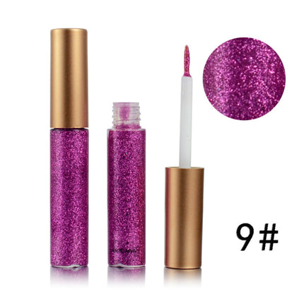 Colorful Sequins Pearlescent Liquid Eye Shadow - Rose