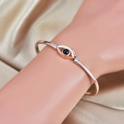 Women Eyes Style Fashion Bracelet - Rose Gold