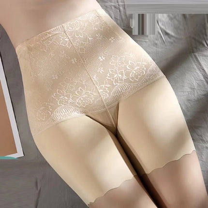 Women High Waist Seamless Safety Underwear - Skin