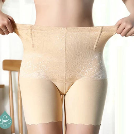 Women High Waist Seamless Safety Underwear - Skin