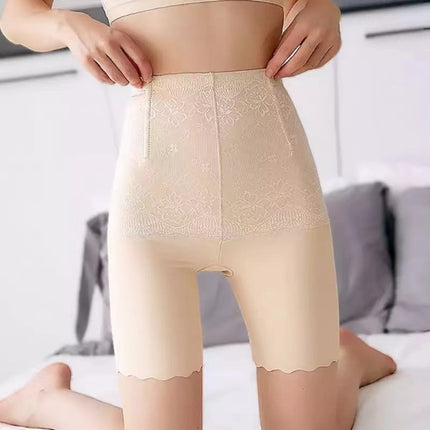 Women High Waist Seamless Safety Underwear - Skin