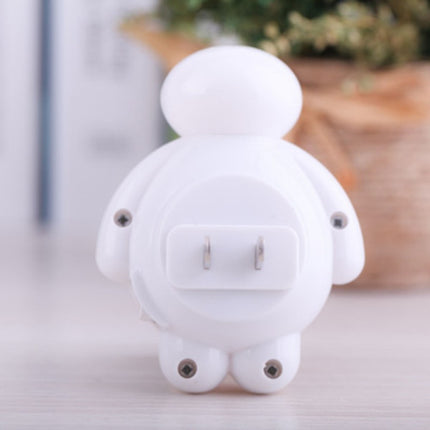 Mini LED Night Light With Switch Button - White