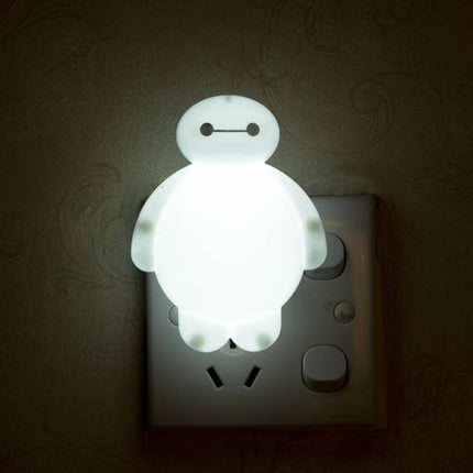 Mini LED Night Light With Switch Button - White