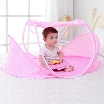 Baby Mosquito Net Set Kids Outdoor Tent - Pink