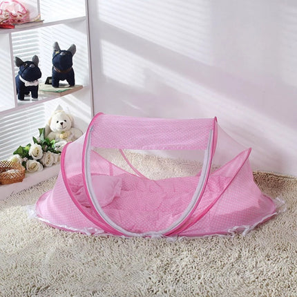 Baby Mosquito Net Set Kids Outdoor Tent - Pink