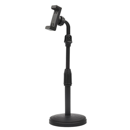 Adjustable Rotating Desktop Mobile Phone Holder Stand - Black