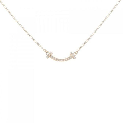 Super Flash Smile Pearl Necklace - Golden